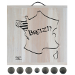 KIT PLANCHE (70 x 70 CM) "BREIZH" + PALETS