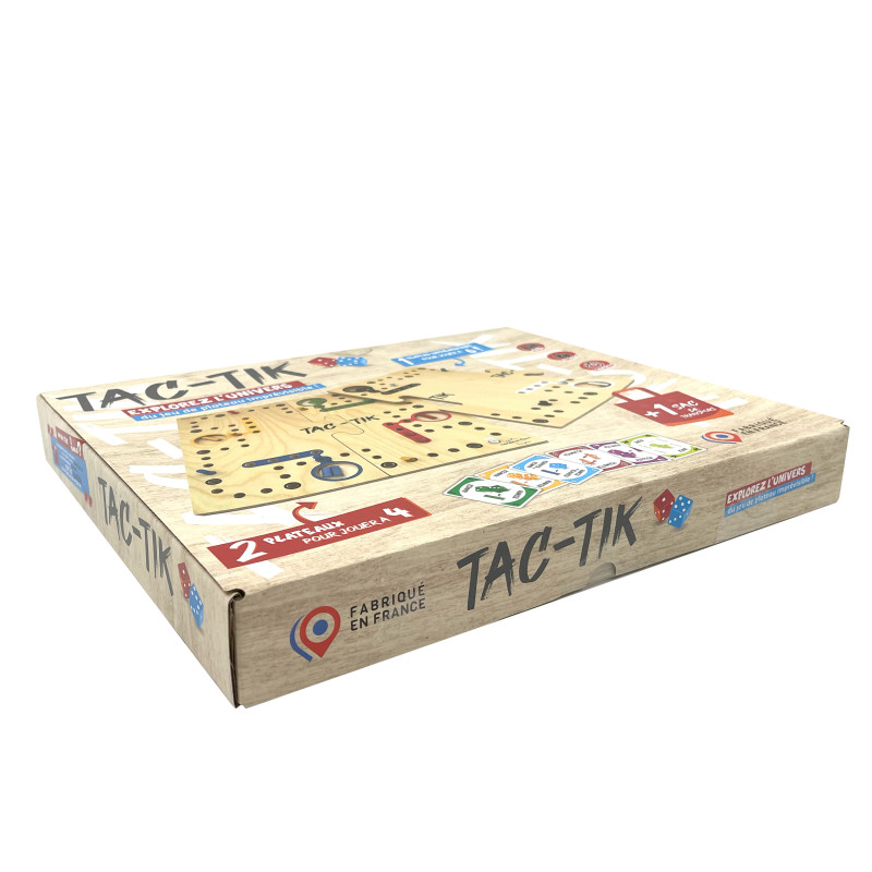 JEU DU TAC-TIK POUR 2 A 6 JOUEURS