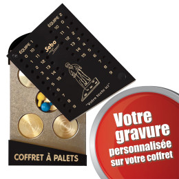 COFFRET ET JEU VENDEEN EN LAITON