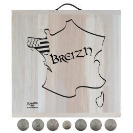 KIT PLANCHE (70 x 70 CM) "BREIZH" + PALETS