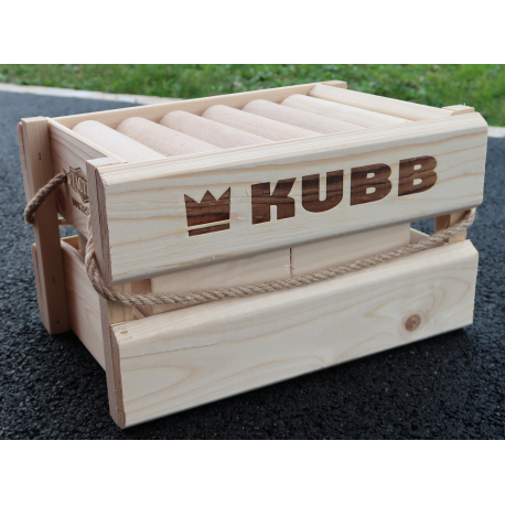 JEU DU KUBB - COFFRET BOIS