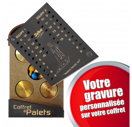 COFFRET ET JEU VENDEEN EN LAITON