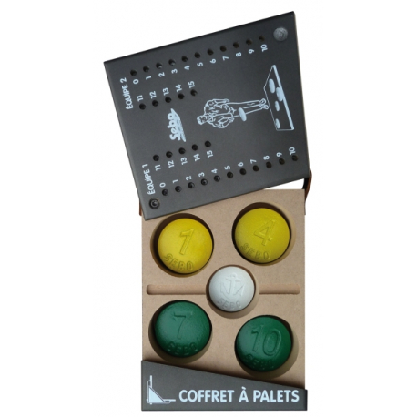 COFFRET ET JEU VENDEEN EN FONTE COULEUR